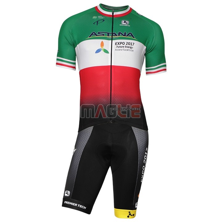 Maglia Astana Campione Italia Manica Corta 2018 - Clicca l'immagine per chiudere